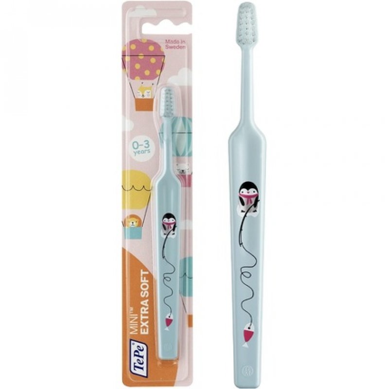 TePe Mini X-Soft Toothbrush for Children 0-3 Years 1 Mini X-Soft Baby Brush 1 Count