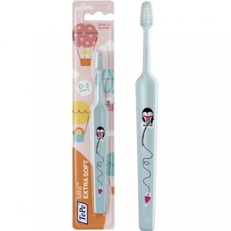 TePe Mini X-Soft Toothbrush for Children 0-3 Years 1 Mini X-Soft Baby Brush 1 Count