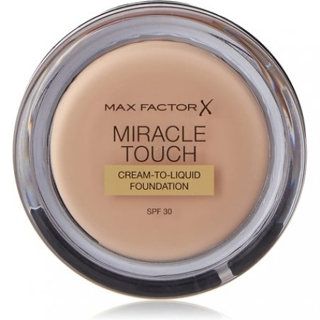 Max Factor Miracle Touch Foundation SPF 30 with Hyaluronic Acid 11.50g
