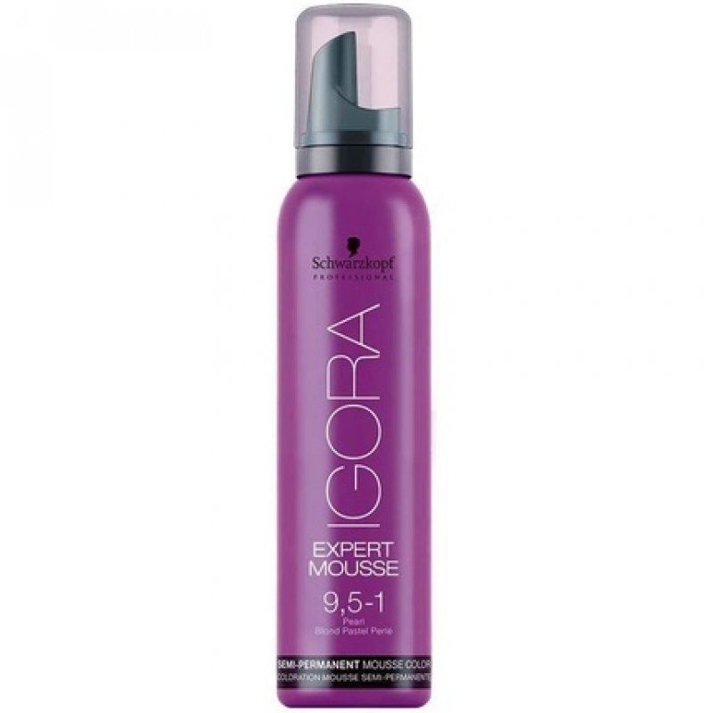 Schwarzkopf Igora Expert Mousse Semi-Permanent Colour Igora Mousse Number 9.5-1 Pearl 100ml