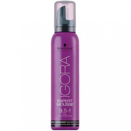 Schwarzkopf Igora Expert Mousse Semi-Permanent Colour Igora Mousse Number 9.5-1 Pearl 100ml
