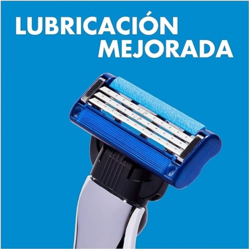 Gillette Mach3 Turbo Replacement Blades for Men's Razor