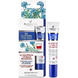 Floslek Pharma Eye Gel for Eyelids and Under Eye Bags 15ml