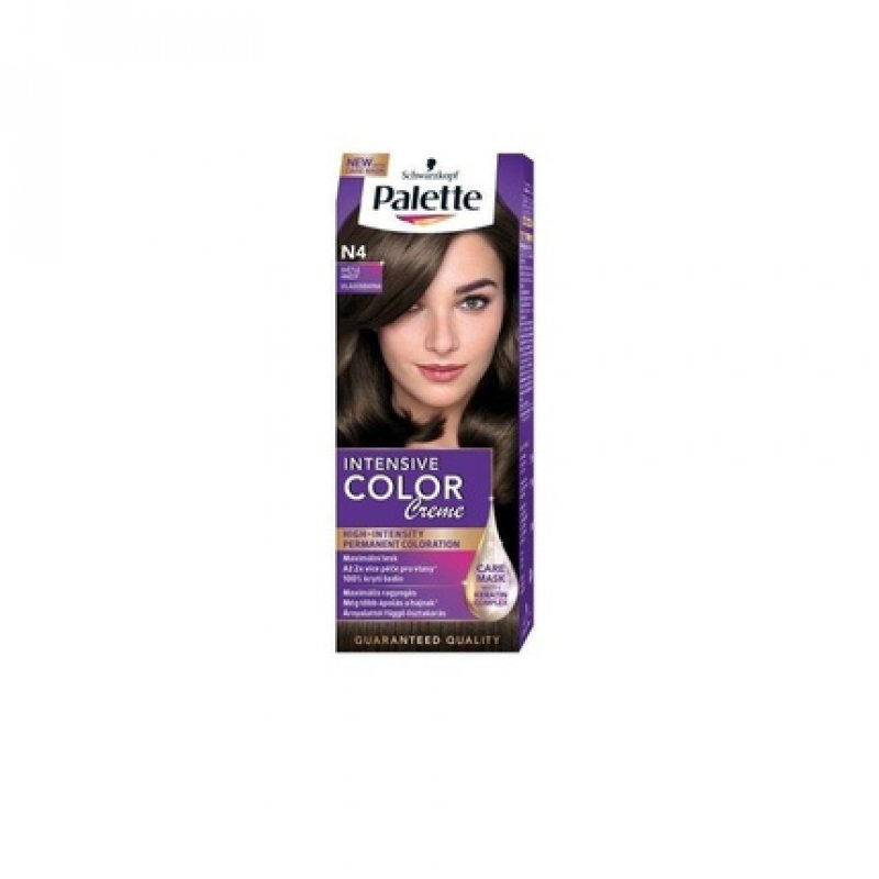 Palette Intensive Color Creme N4 Light Brown Permanent Hair Color