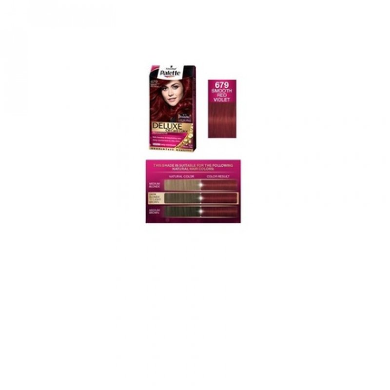 Palette Deluxe 679 Smooth Red Violet Permanent Hair Color