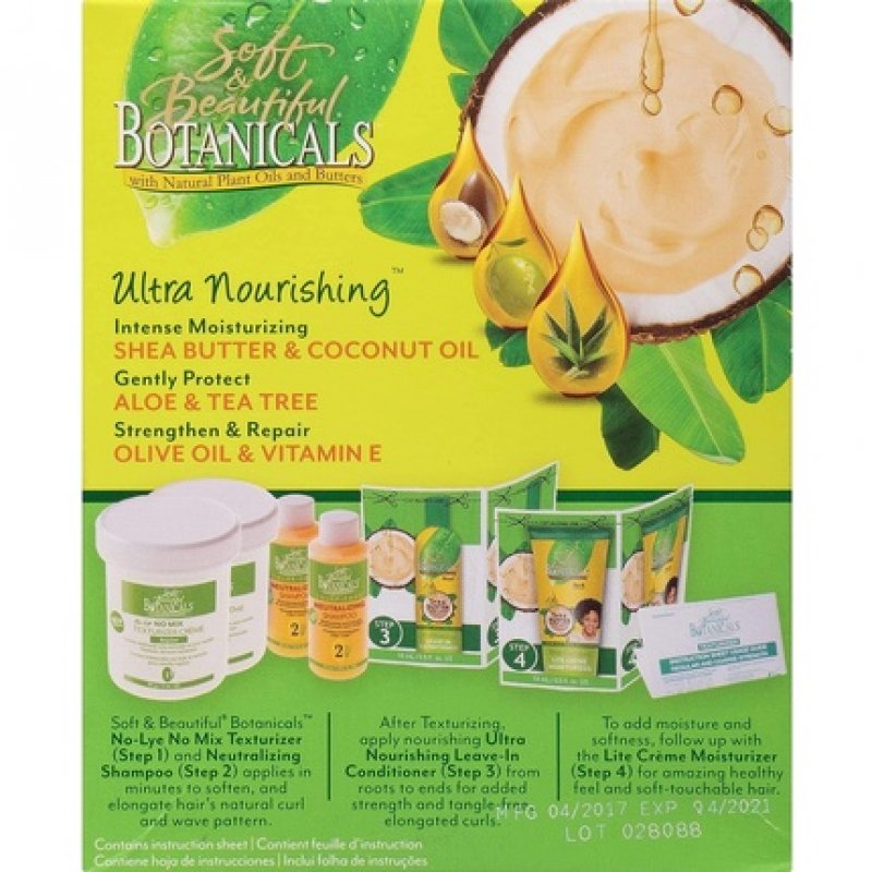 Soft & Beautiful Botanicals Regular No-Lye Texturizer
