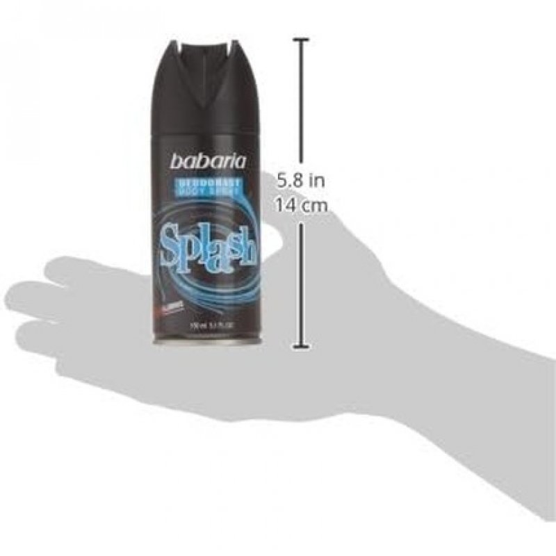 Babaria for Men Body Spray Splash 150ml