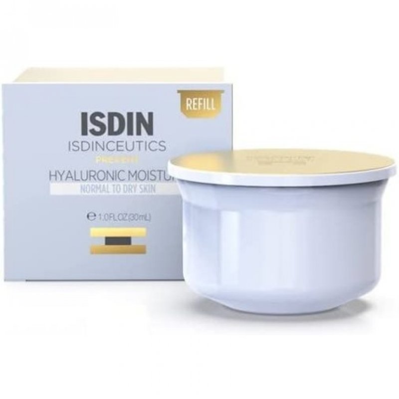 ISDIN Hyaluronic Moisture Normal Moisturizing Cream 50ml Eco Refill