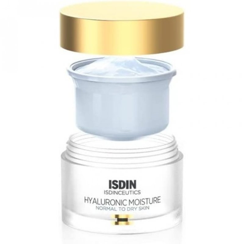 ISDIN Hyaluronic Moisture Normal Moisturizing Cream 50ml Eco Refill