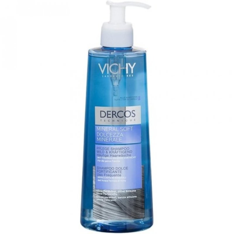 Vichy Dercos Mineral Soft and Fortifying Shampoo 400ml