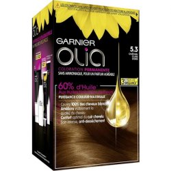 Garnier Olia 5.3 Light Golden Brown Permanent Hair Color