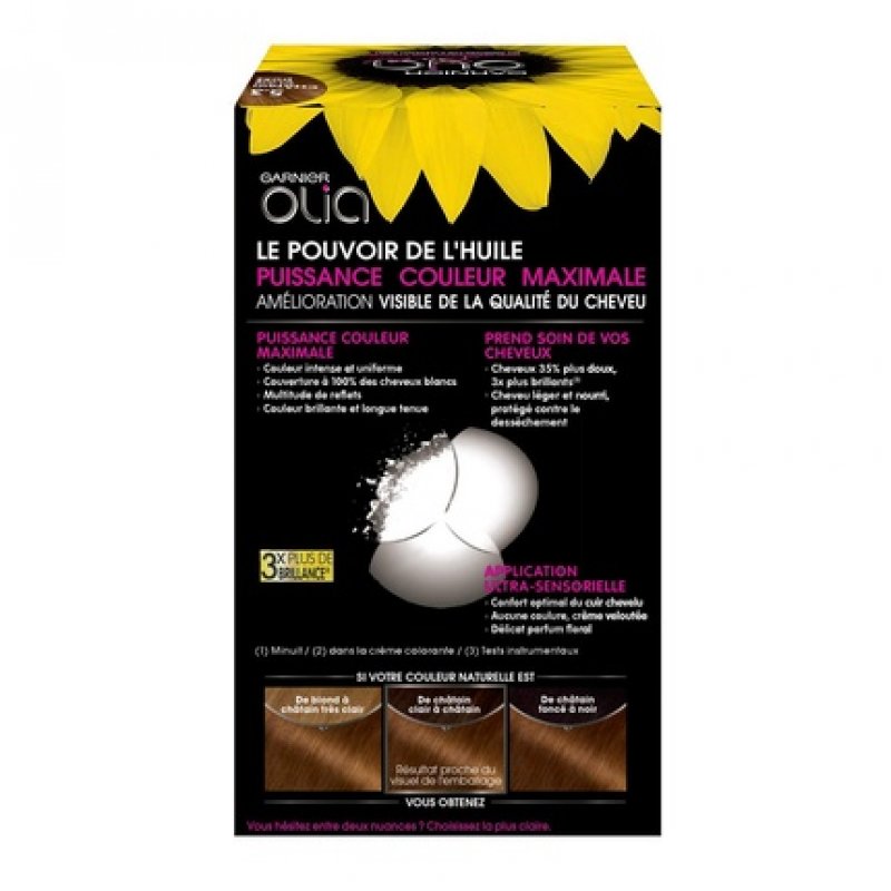 Garnier Olia 5.3 Light Golden Brown Permanent Hair Color