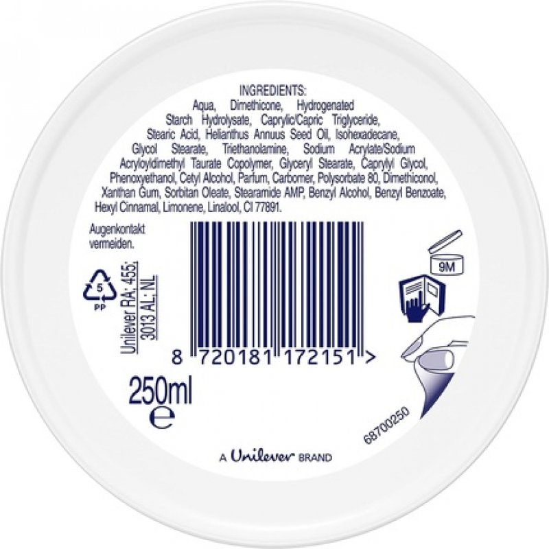 Dove Body Love One Cream Lightweight Moisturizing Body Cream for Face, Hands and Body for All Skin Types 250ml