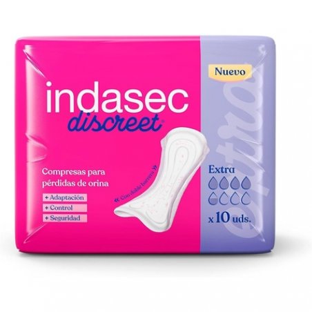 Indasec Discreet Extra 10 Units