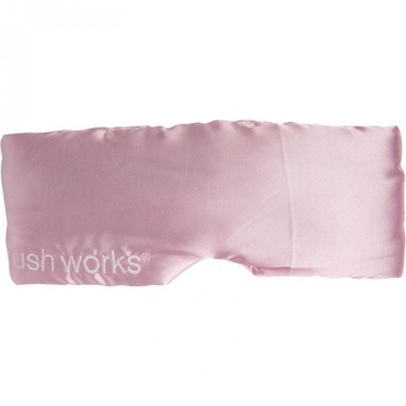 Brushworks Cushioned Satin Sleep Mask