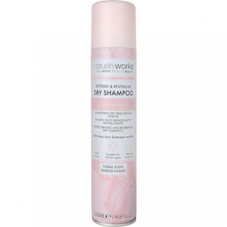 Brushworks Refresh and Revitalise Floral Dry Shampoo 200ml