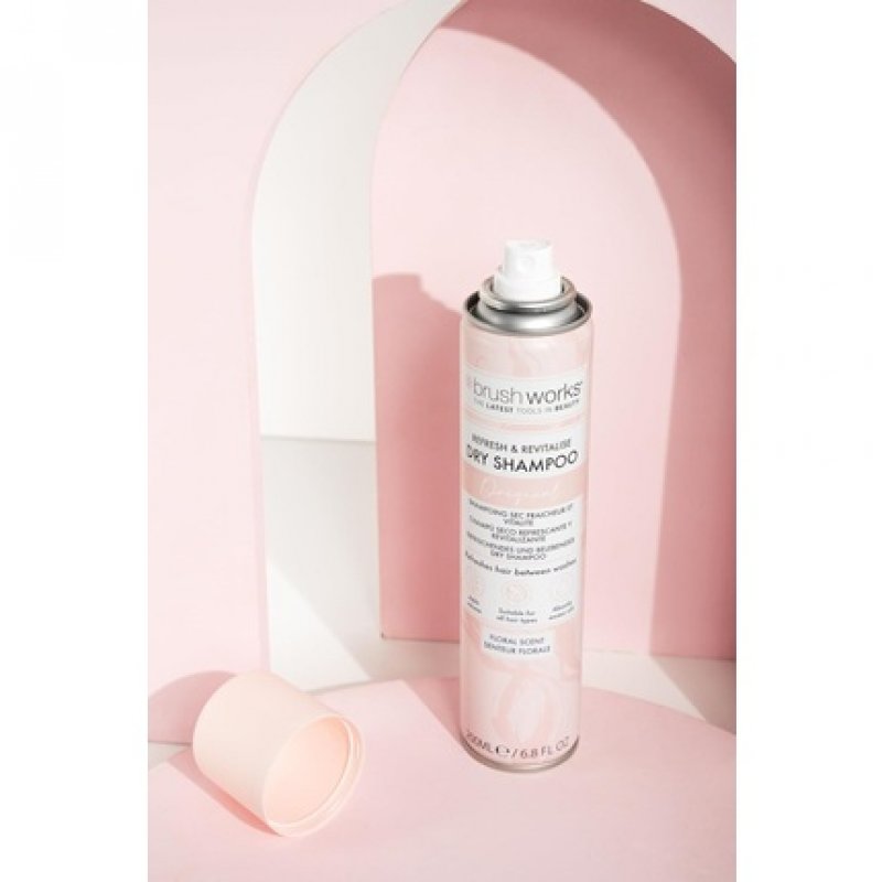 Brushworks Refresh and Revitalise Floral Dry Shampoo 200ml