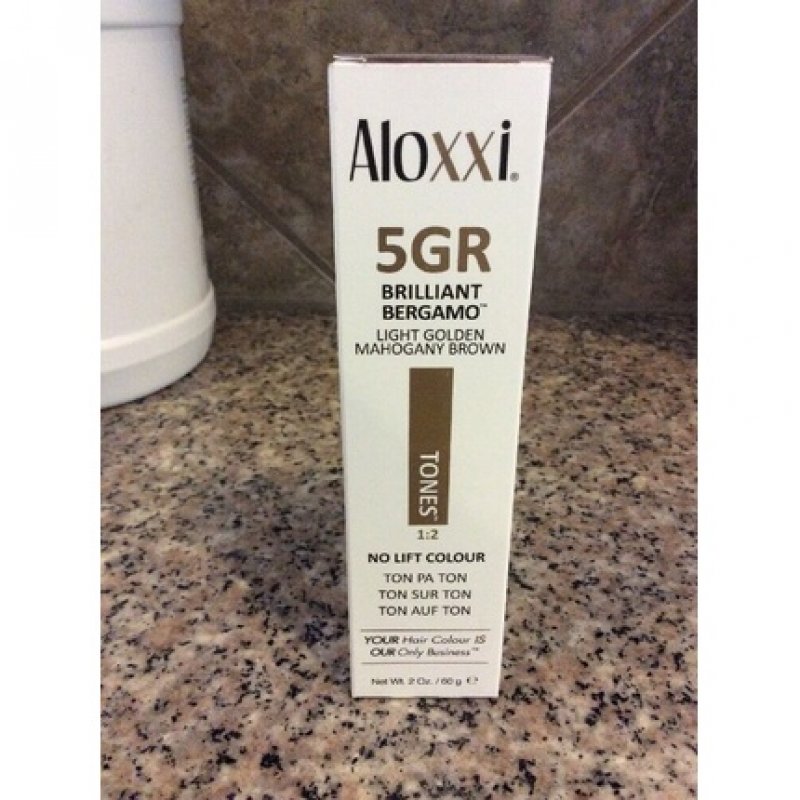 Aloxxi Brilliant Bergamo Light Golden Brown Tones No Lift 2oz