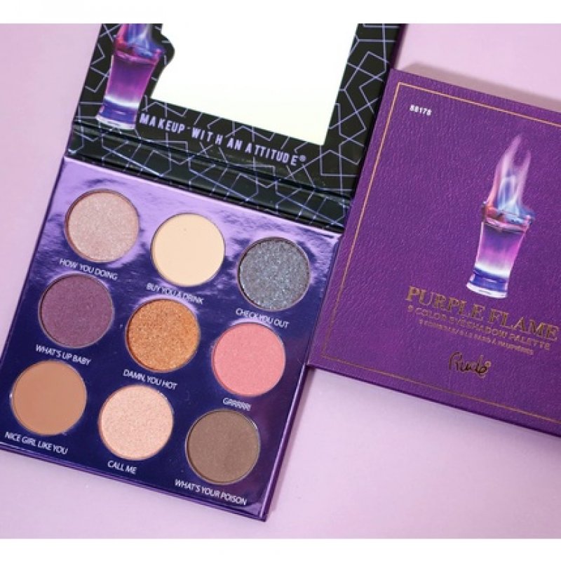 Rude Cocktail Party 9 Eyeshadow Palette Purple Flame