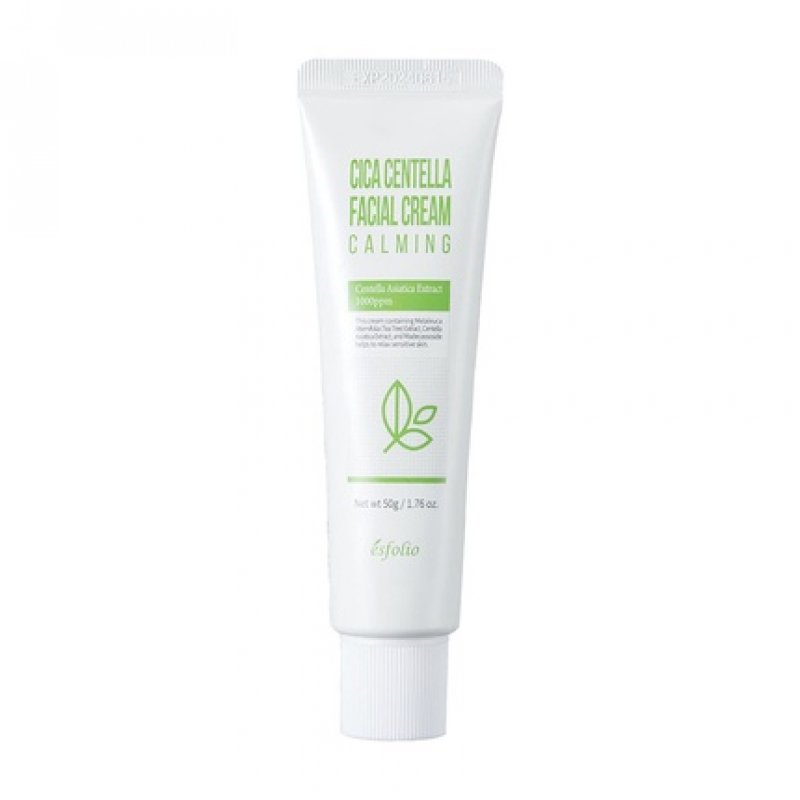 Esfolio Cica Centella Facial Cream 1.76 Fl oz - Intensive Skin Care Calming Soothing