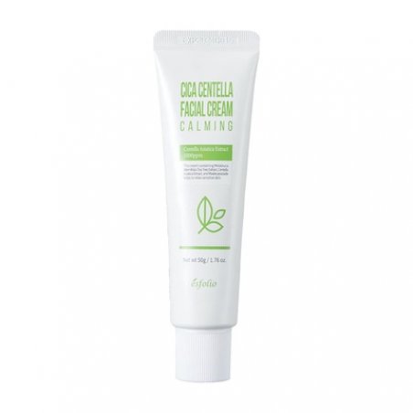 Esfolio Cica Centella Facial Cream 1.76 Fl oz - Intensive Skin Care Calming Soothing