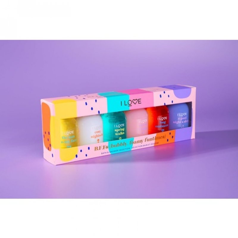 I Love B.F.F's Bubly Foamy Funtimes Shower Gel Gift Set