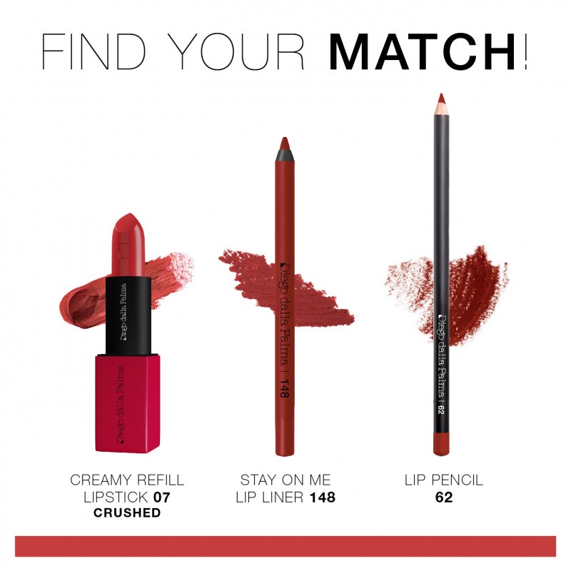 Diego Dalla Palma Creamy Lipstick Refill n.07 Crushed