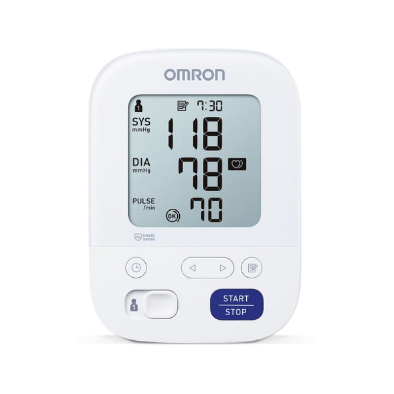 OMRON M3 Comfort HEM-7155-E Upper Arm Blood Pressure Monitor with IntelliWrap Cuff and Intellisense Technology