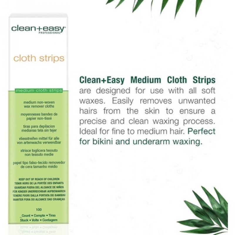 Clean Easy Wax Remover Cloths Medium