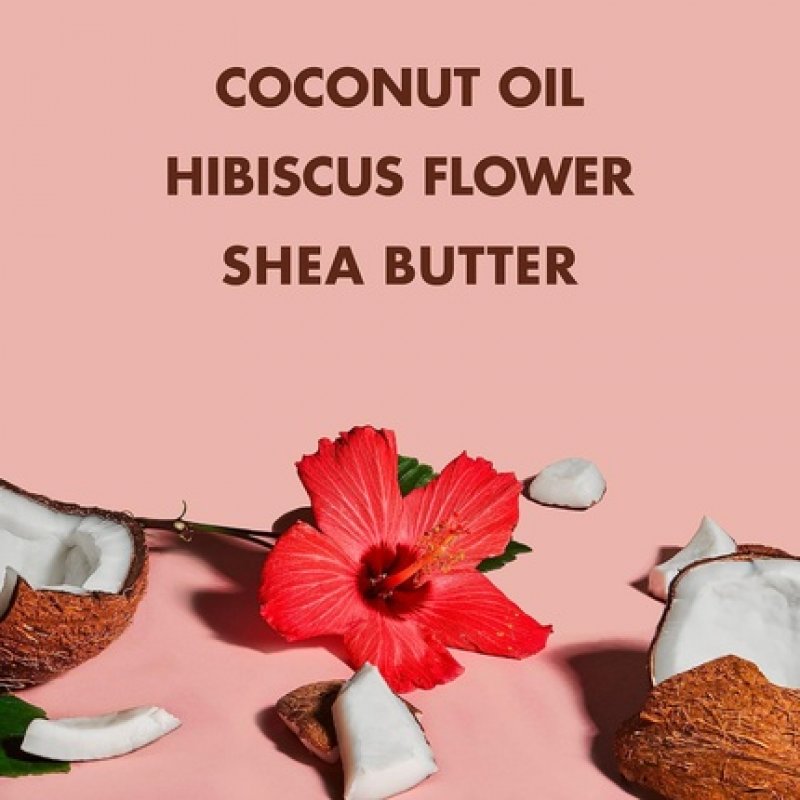 Shea Moisture Coconut & Hibiscus Curling Gel Soufflé for Thick, Curly Hair 326ml