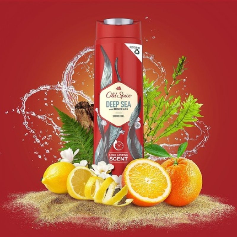 Old Spice Deep Sea Scent Shower Gel 400ml