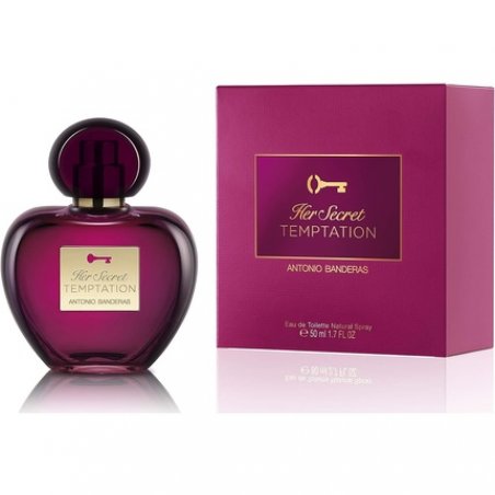 Antonio Banderas Her Secret Temptation Eau de Toilette for Women 50ml
