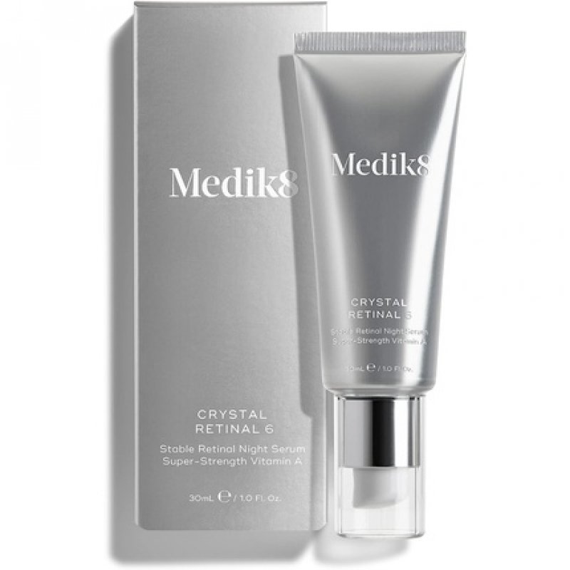 Medik8 Crystal Retinal 6 Anti-Ageing Retinol Cream for Radiant Skin 30ml