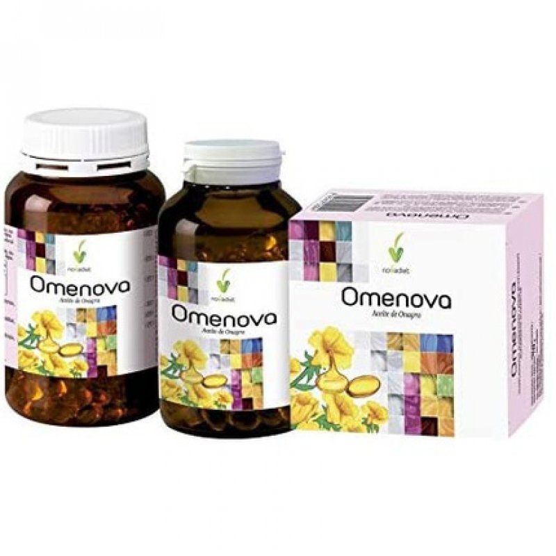 Novadiet Omenova Evening Primrose Oil Softgel Capsules, Clear, 1 Count