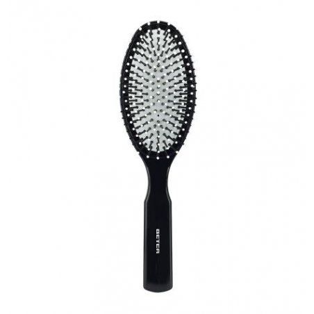 Beter 03030 brosse à cheveux et peigne Adulte Brosse à cheveux rectangulaire Noir, Blanc 1 pièce(s)