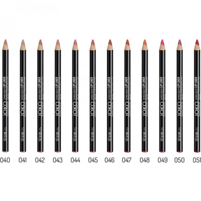JOKO Your Precision Long Lasting Lip Liner with a Sharpener 42 Chocolate