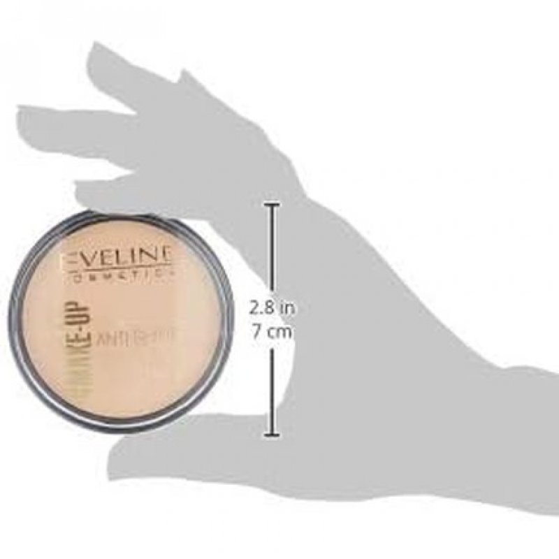 Eveline Cosmetics Art Make-Up Anti-Shine Complex Pressed Powder 34 Medium Beige