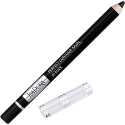 IsaDora Perfect Contour Kajal Black Eyeliner Pencil Soft Intense Hypoallergenic Long Lasting Eye Liner 60 Black