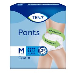 TENA Pants Plus incontinence underwear Unisex 9 pc(s)
