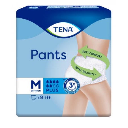 Tena Absorbent Pants Plus Medium 9 Each M