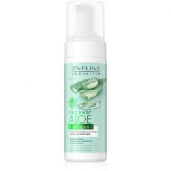 Eveline Organic Aloe Collagen Purifying and Soothing Face Wash Foam 150ml