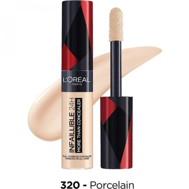 L'Oréal Paris Infallible 24H More Than Concealer Full Coverage Longwear and Matte Finish 11ml 320 Porcelain