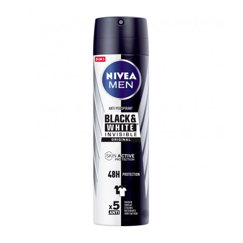 Nivea Men Invisible For Black And White Power Spray 200ml