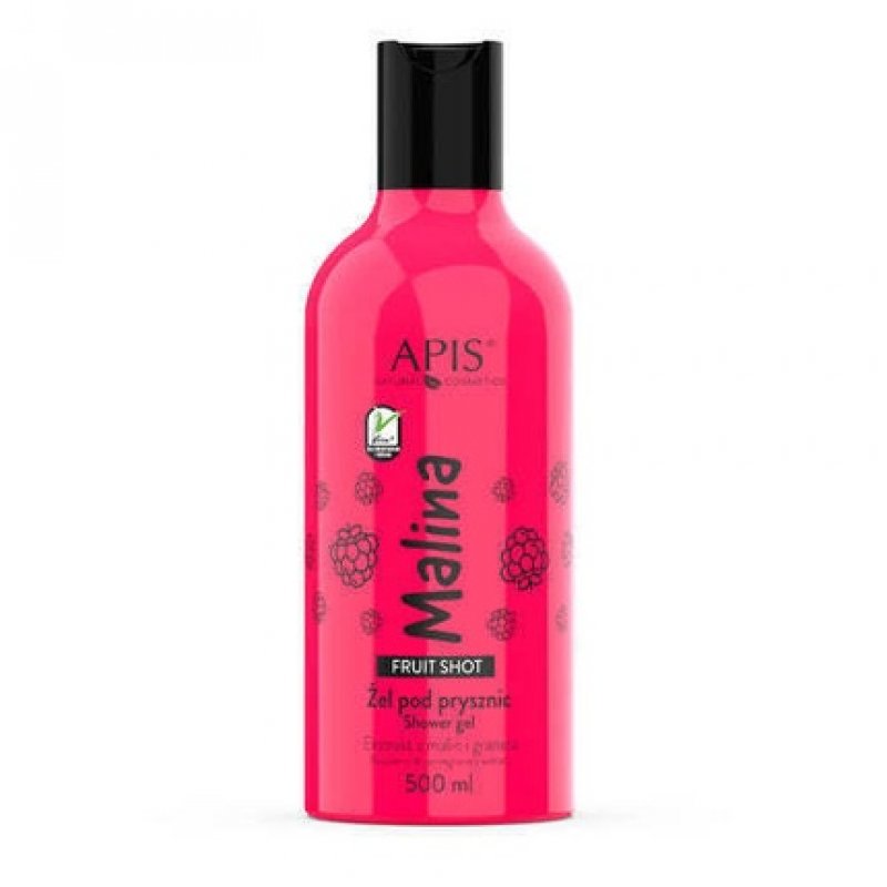 Apis Fruit Shot Raspberry Shower Gel 500ml