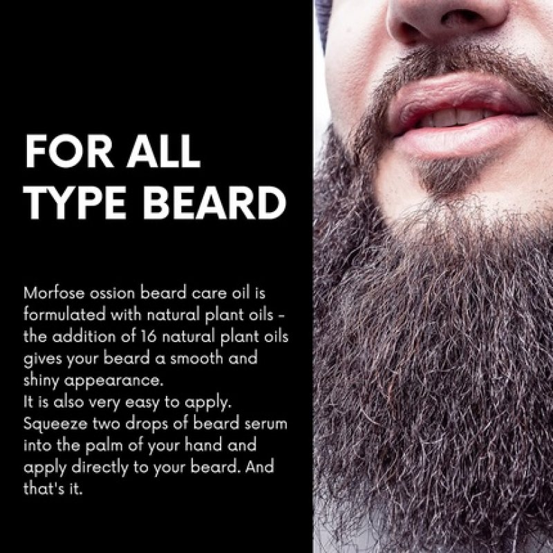 Morfose Ossion Premium Barber Line Beard Care Oil 20ml