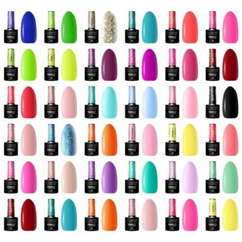 Claresa Soak Off Hybrid Nail Polish 5ml - 66 Colors to Choose From!!