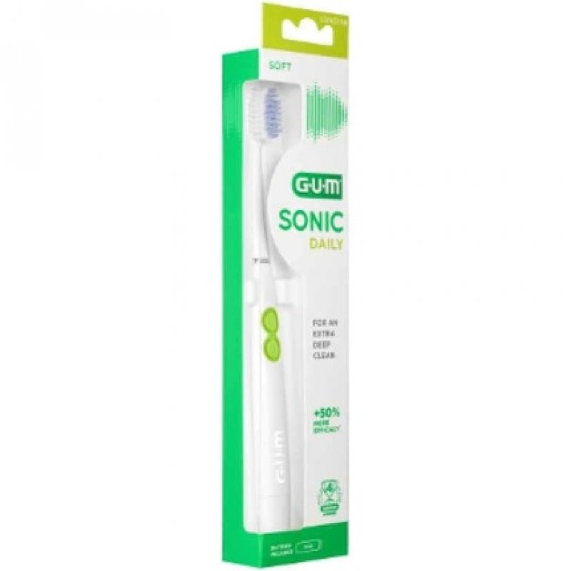 GUM SONIC DAILY Sonic Toothbrush White
