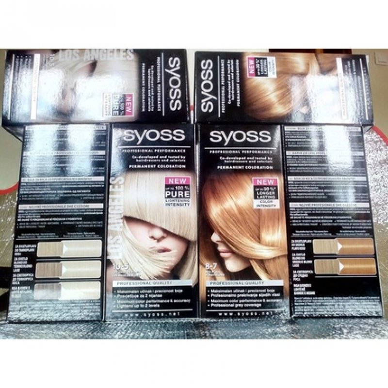 Syoss Professional Hair Color 1 - 1 Black Professional