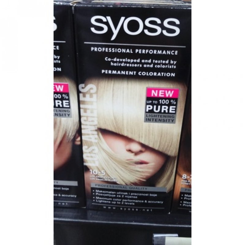 Syoss Professional Hair Color 1 - 1 Black Professional