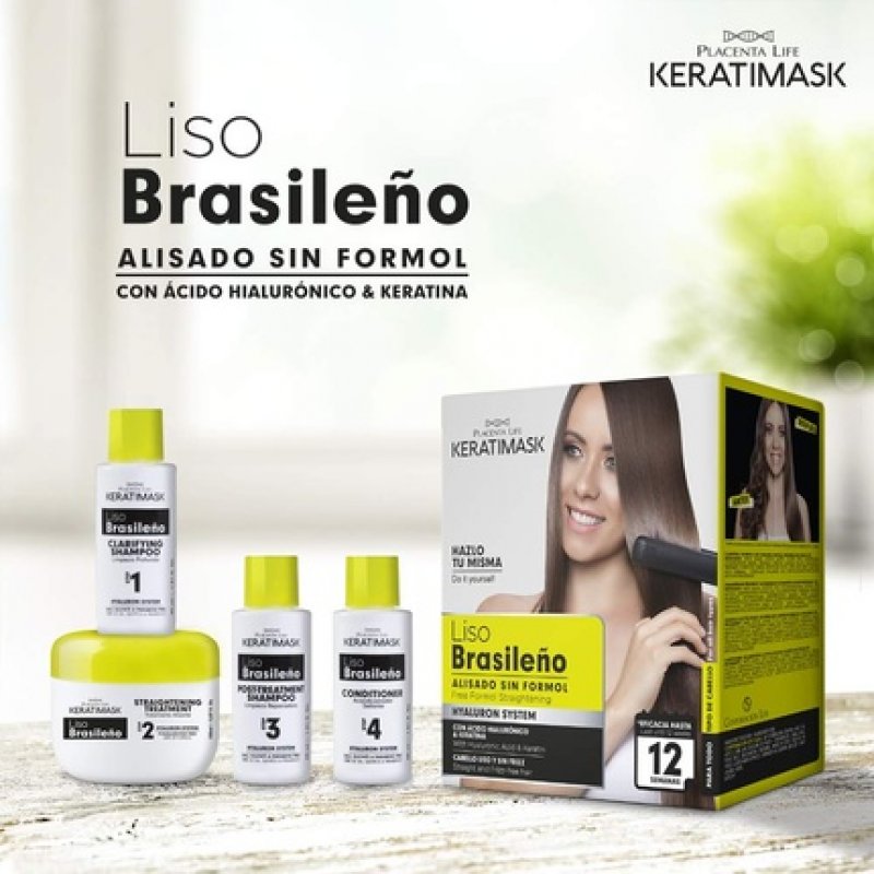 Be Natural Brazilian Keratin Smoothing Set Green